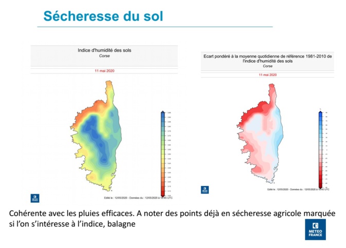 Météo Corse : Et si on parlait sécheresse ? Météo Corse : Et si on parlait sécheresse ?