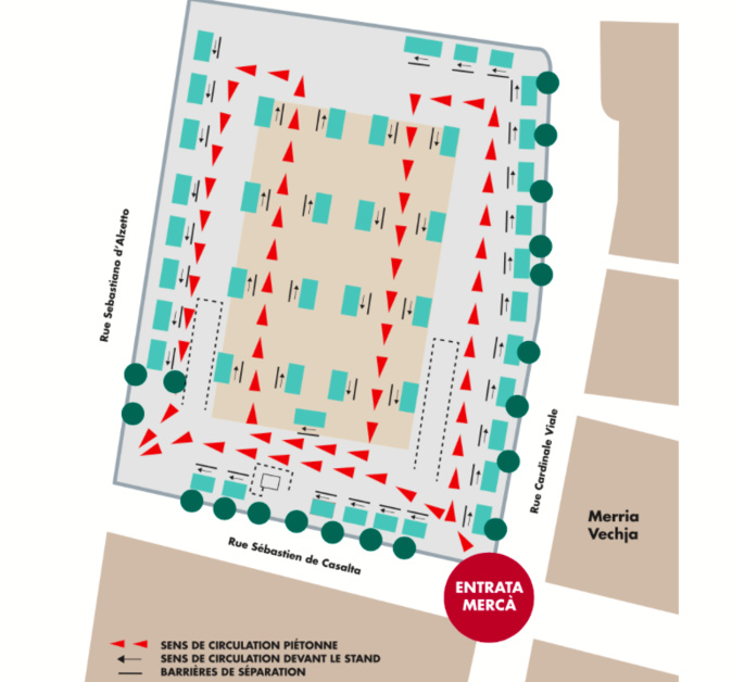 Déconfinement. Le marché de Bastia rouvre ce samedi 16 mai Déconfinement. Le marché de Bastia rouvre ce samedi 16 mai