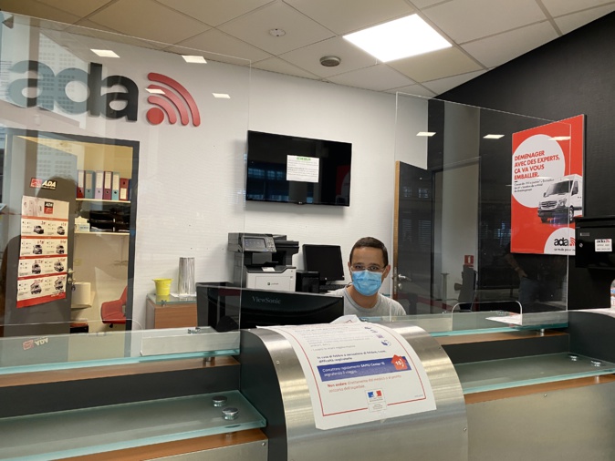 Marc Dos Santos, responsable de l’agence Ada dans l’aéroport de Bastia. Marc Dos Santos, responsable de l’agence Ada dans l’aéroport de Bastia.