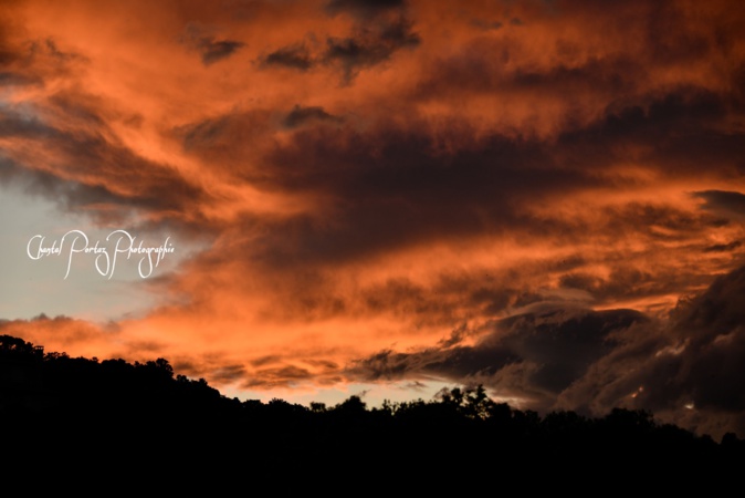 Le ciel au-dessus de Porto-Vecchio (Chantal Portaz)