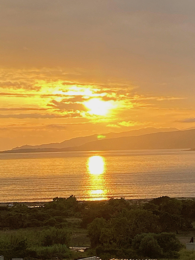 La photo du jour : boule de feu dans le golfe du Valincu La photo du jour : boule de feu dans le golfe du Valincu