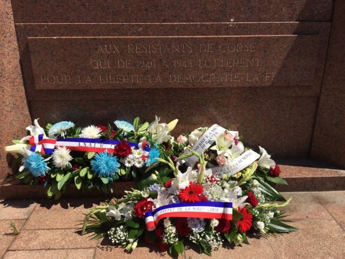 Bastia : Hommage aux résistants de la 2ème guerre mondiale Bastia : Hommage aux résistants de la 2ème guerre mondiale
