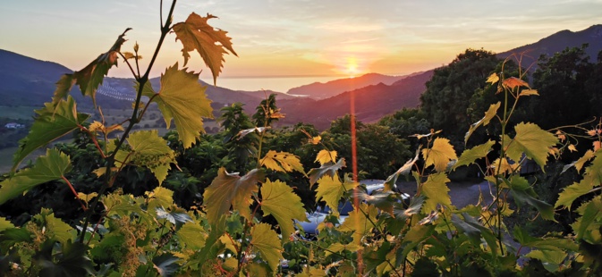 La photo du jour : un coucher de Soleil au golfe de Lava, c'est ça