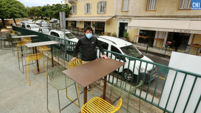 Déconfinement : les cafés, bars et restaurants ajacciens se préparent à ouvrir