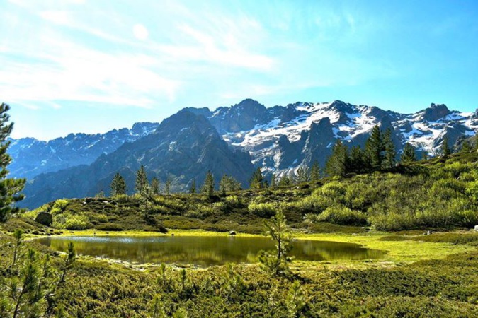 La photo du jour : la mare du Stranciacone