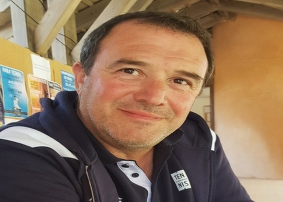 Philippe Medori, président de la Ligue Corse de Tennis