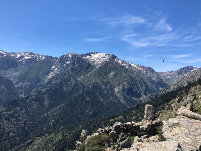 La photo du jour : le massif du Ritondu vu depuis Alzu