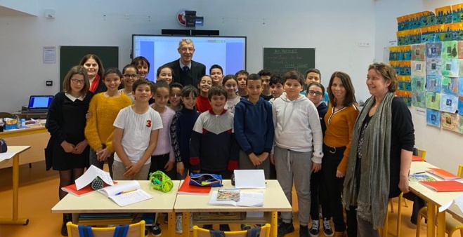 Les CM2 de l'école Charles Andrei à Bastia parmi les 4 finalistes du "Parlement des enfants"