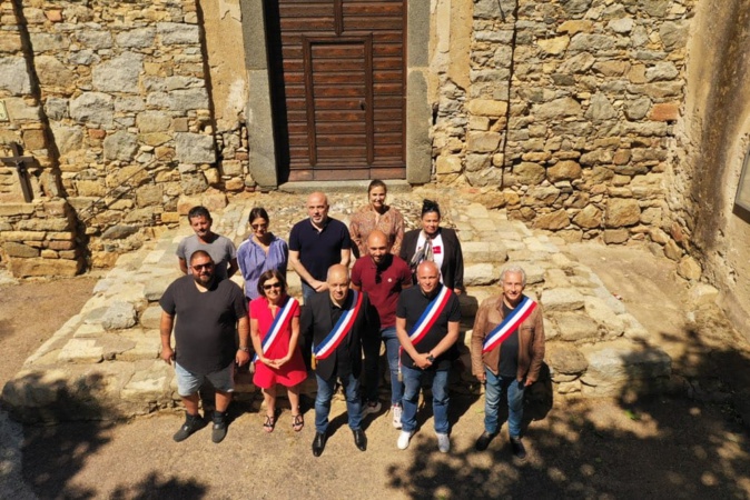 Le conseil municipal de Montegrossu installé Le conseil municipal de Montegrossu installé