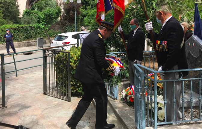 Corte rend hommage aux morts pour la France en Indochine