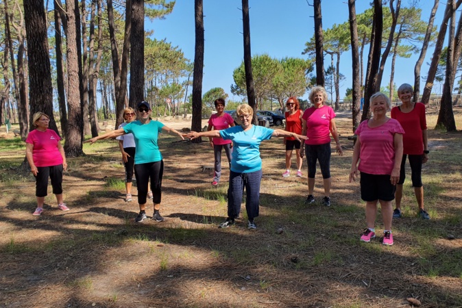 La "Gym volontaire" reprend dans la pinède de Calvi La "Gym volontaire" reprend dans la pinède de Calvi