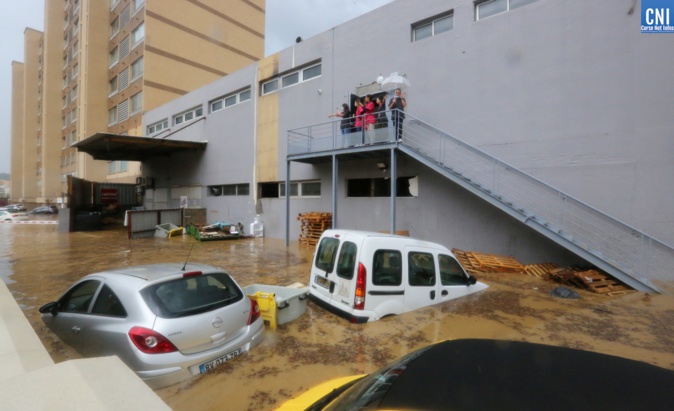 Une image des inondations de jeudi 11 juin à Ajaccio. Michel Luccioni