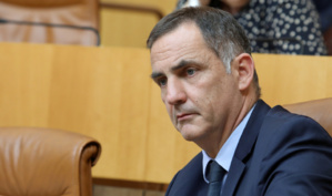 Gilles Simeoni, président du Conseil exécutif de la Collectivité de Corse. Photo Michel Luccioni. Gilles Simeoni, président du Conseil exécutif de la Collectivité de Corse. Photo Michel Luccioni.