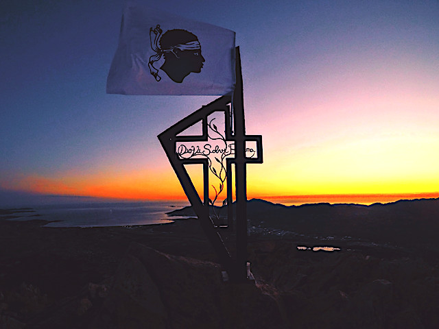 La photo du jour : sur le Monte Aragnascu