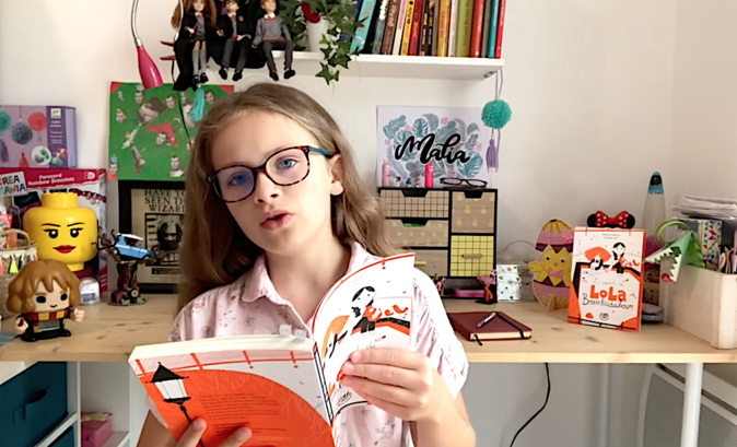 Malia a lu "Le Carnet de Lola Boumbadaboum" de Baptiste Chaperon, Little Urban