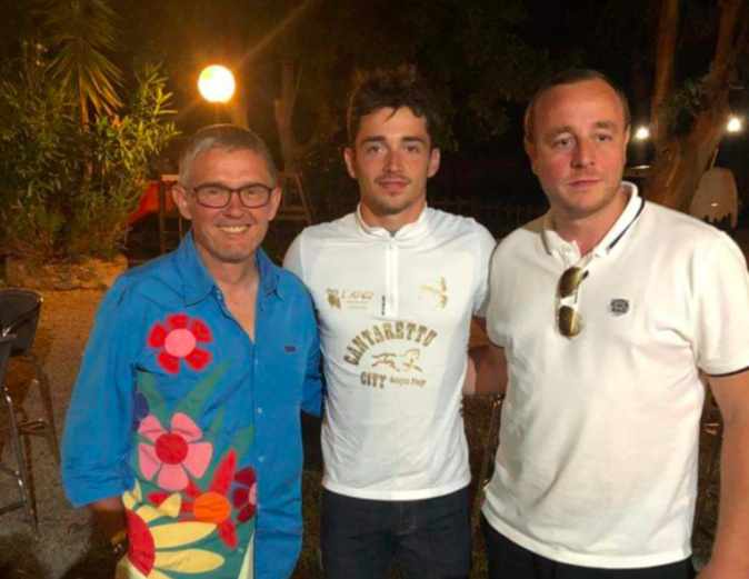 Escapade en Balagne pour le pilote de F1 Charles Leclerc
