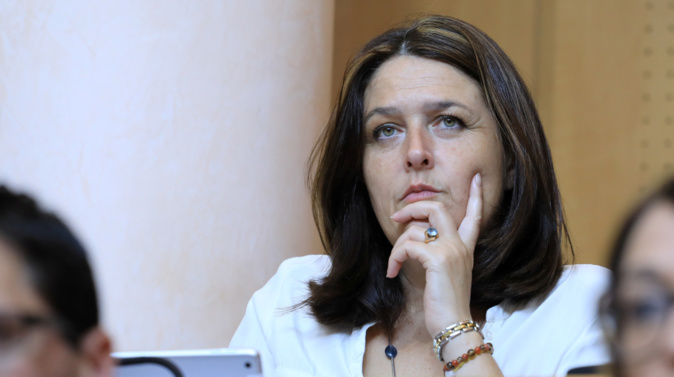 Pascale Simoni, conseillère territoriale du groupe Corsica Libera. Photo Michel Luccioni. Pascale Simoni, conseillère territoriale du groupe Corsica Libera. Photo Michel Luccioni.