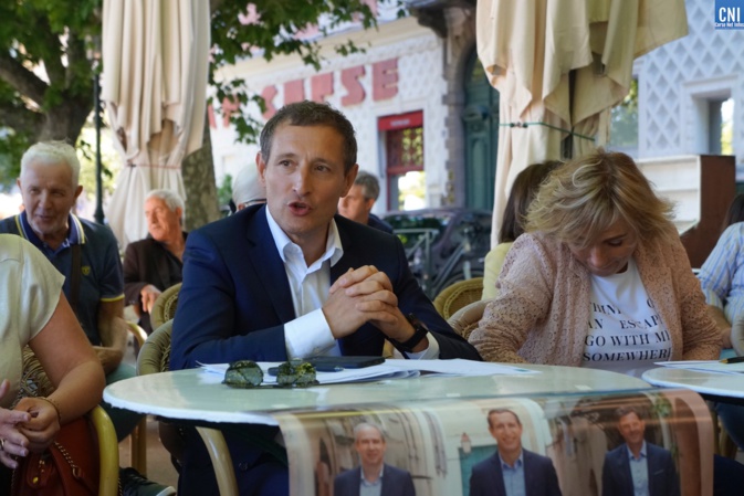 Jean-Sébastien de Casalta conduit la liste Unione per Bastia. Photo Laurent Hérin Jean-Sébastien de Casalta conduit la liste Unione per Bastia. Photo Laurent Hérin