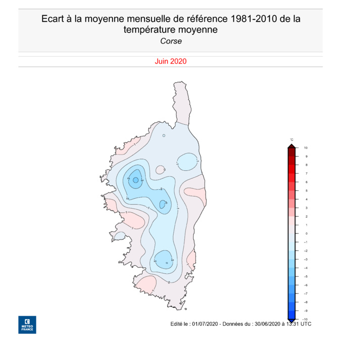 Météo : un mois de juin pluvieux avec des températures en dessous des normales de saison Météo : un mois de juin pluvieux avec des températures en dessous des normales de saison