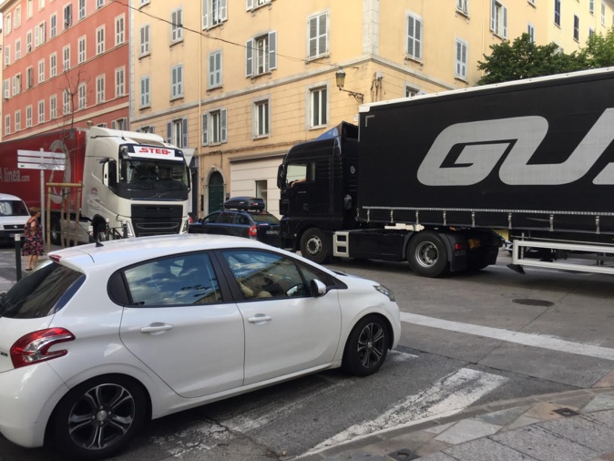 Bastia : tunnel fermé, ville bloquée