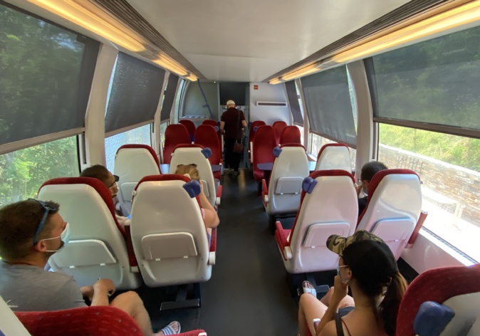 Covid-19 en Haute-Corse : des opérations de contrôle dans le train Covid-19 en Haute-Corse : des opérations de contrôle dans le train