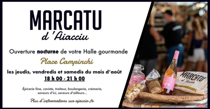 Ajaccio lance les nocturnes de la halle gourmande Ajaccio lance les nocturnes de la halle gourmande
