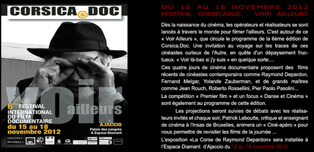 Ajaccio : Le cinéma de Corsicadoc