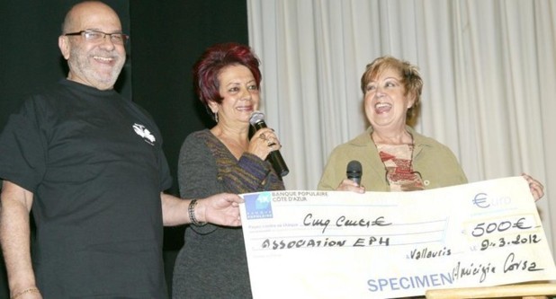 Amicizia Corsa : Un don pour "Ensemble pour le handicap"