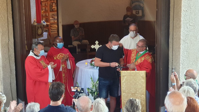 Porticcio : la pose de la première de l'église aura lieu en décembre Porticcio : la pose de la première de l'église aura lieu en décembre