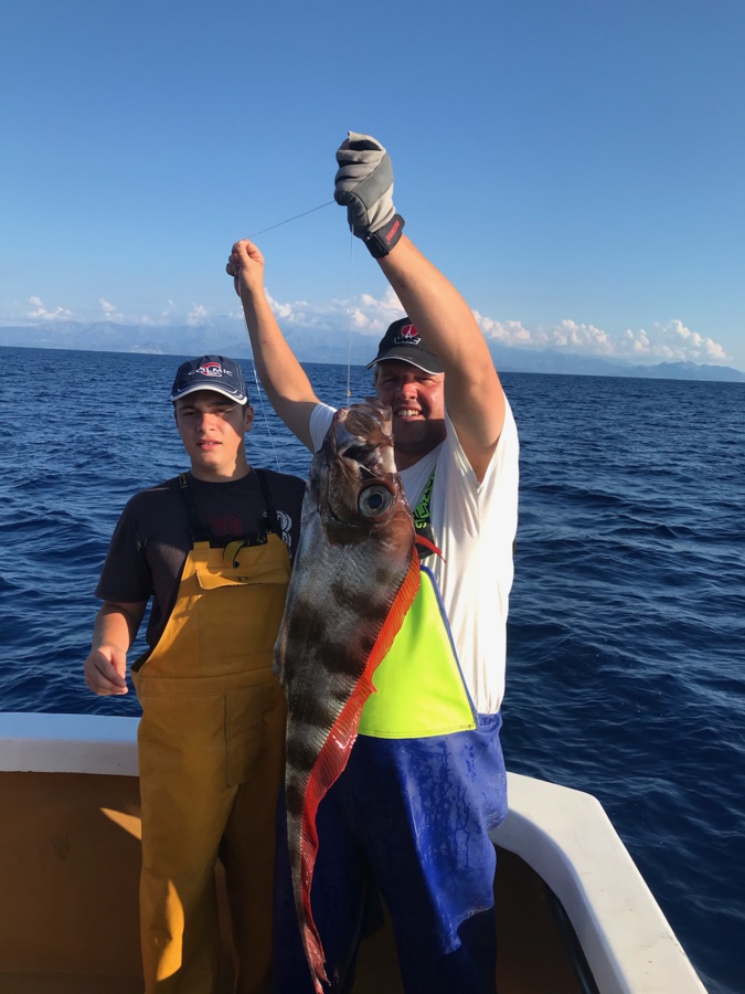 Poisson d'abysses au large de Lisula Poisson d'abysses au large de Lisula