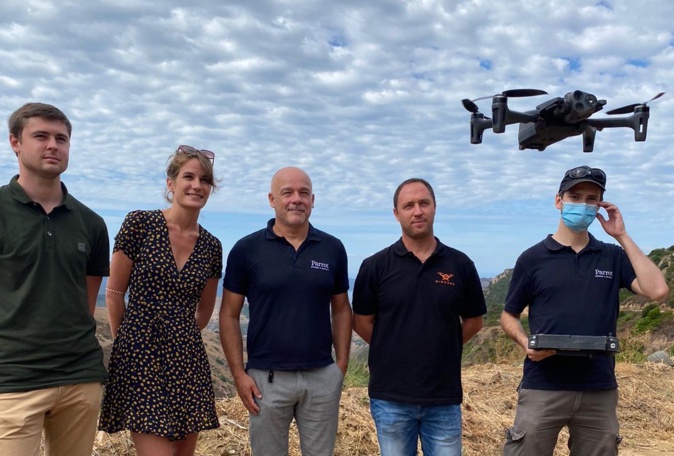 La start-up corse Midgard se rapproche de Parrot, leader européen de drones La start-up corse Midgard se rapproche de Parrot, leader européen de drones
