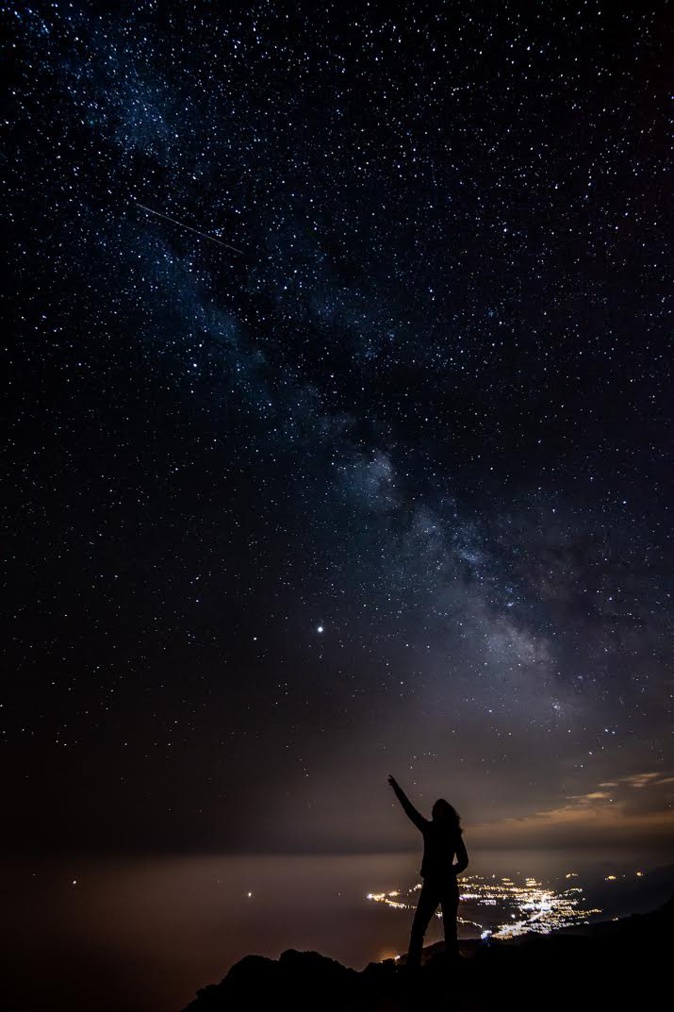 La photo du jour : voie lactée au dessus de l'étang de Biguglia La photo du jour : voie lactée au dessus de l'étang de Biguglia