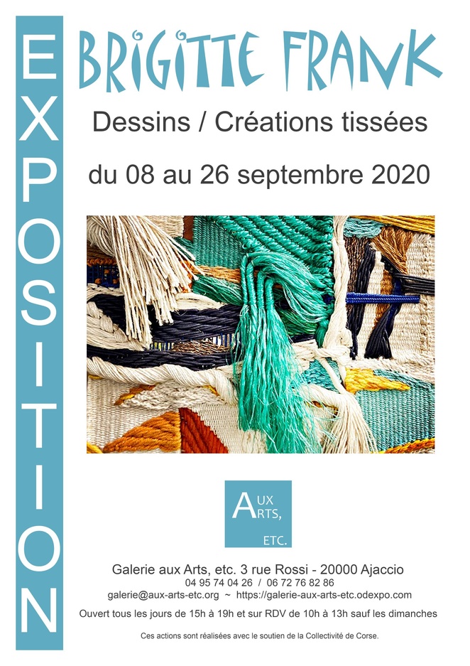 Brigitte Frank expose à la "Galerie aux Arts, etc" 