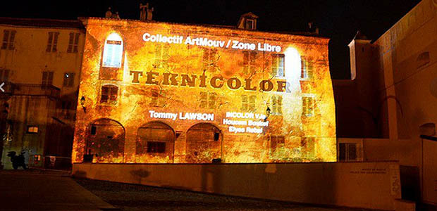 Mapping à Bastia : Festival "Teknicolor"