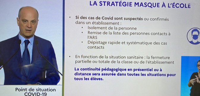 Jean Michel Blanquer, ministre de l'Education