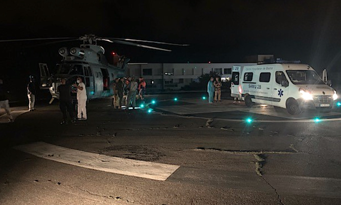 Evacuation médicale au Nord du Cap Corse Evacuation médicale au Nord du Cap Corse