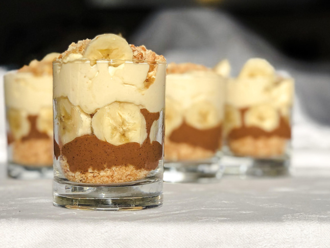 Tiramisù pâte à tartiner, banane et canistrelli au vin blanc avec… La petite cuisine de Marie Tiramisù pâte à tartiner, banane et canistrelli au vin blanc avec… La petite cuisine de Marie