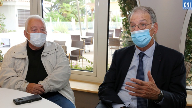 Pierre Santoni et Denis Masseglia (Photo Michel Luccioni) Pierre Santoni et Denis Masseglia (Photo Michel Luccioni)