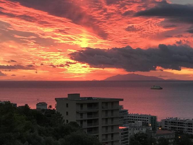 La photo du jour : u celu di Bastia