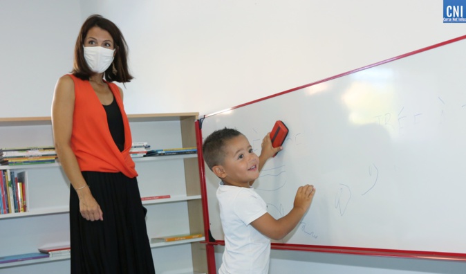 Une rentrée en toute sérénité pour la nouvelle école de Molini-Agosta Une rentrée en toute sérénité pour la nouvelle école de Molini-Agosta