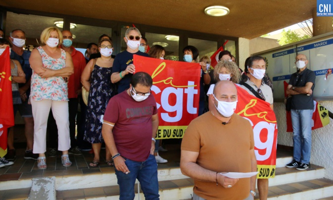 La CGT de Corse-du-Sud demande une audience à Emmanuel Macron ( Photo Michel Luccioni) La CGT de Corse-du-Sud demande une audience à Emmanuel Macron ( Photo Michel Luccioni)