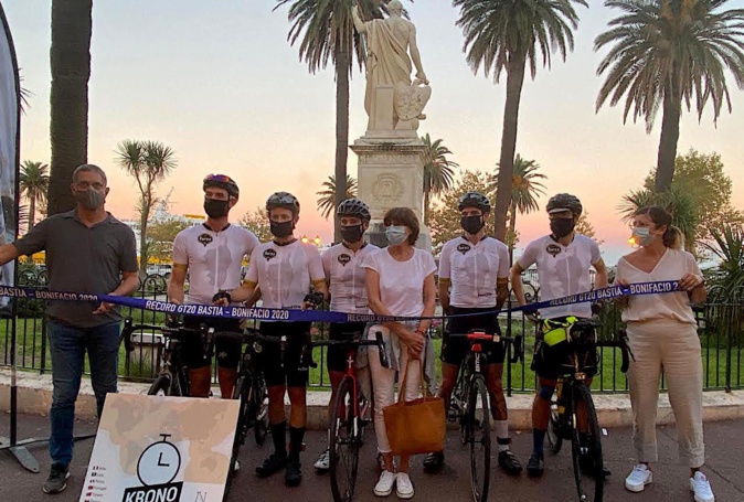 Record de la GT 20 entre Bastia et Bonifacio : ils sont partis Record de la GT 20 entre Bastia et Bonifacio : ils sont partis