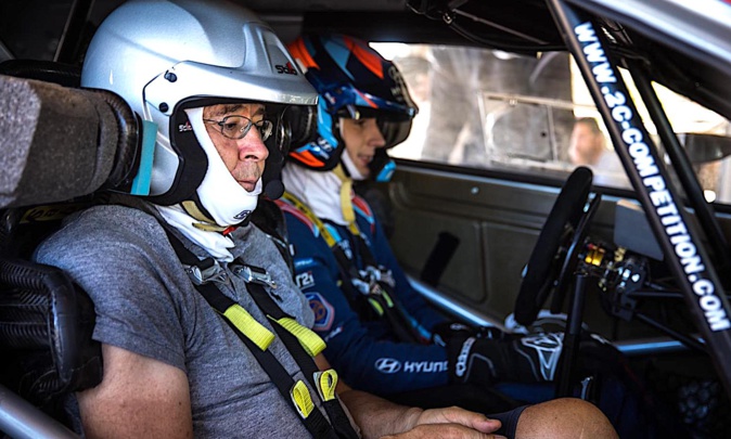 Sport auto : les premiers chronos de Loubet en WRC