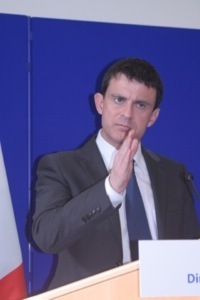 Manuel Valls a refusé de s'exprimer sur le taux d'élucidation quasi nul des affaires criminelles en Corse. (Photo: Maryline Santi)