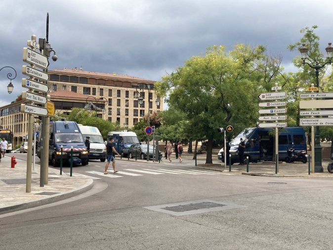 Ajaccio prête pour la venue d’Emmanuel Macron Ajaccio prête pour la venue d’Emmanuel Macron