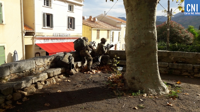 L'exercice militaire "vent d'automne" a pris fin à Calenzana 