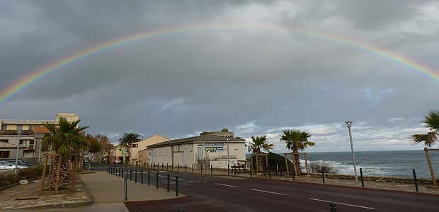 Arc en ciel à Miomu : Quand la nature se fait belle