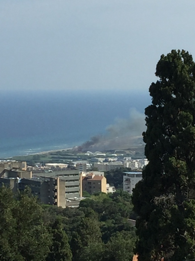 Bastia : un incendie éclate à proximité de station de gaz de l'Arinella