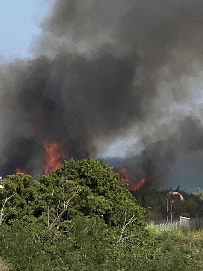 Bastia : un incendie éclate à proximité de station de gaz de l'Arinella Bastia : un incendie éclate à proximité de station de gaz de l'Arinella