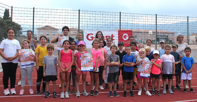 Athlétisme : le kinder day à Porto-Vecchio